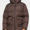 Winter Brown Voluminous Jacket