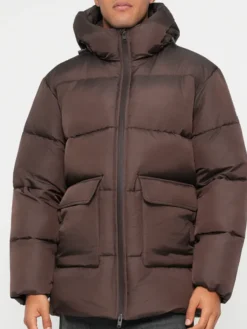 Winter Brown Voluminous Jacket