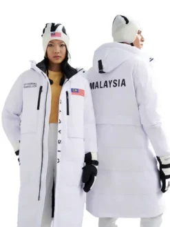Winter Olympics 2026 Malaysia Long Jacket