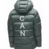 Winter Olympics 2026 Team Canada Green Puffer Jacket
