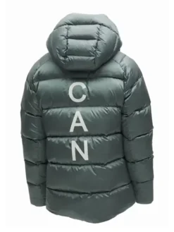 Winter Olympics 2026 Team Canada Green Puffer Jacket