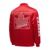 Winter Olympics 2026 Team Canada Satin Jacket