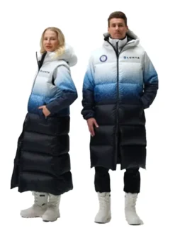 Winter Olympics 2026 Team Finland Puffer Hooded Jacket