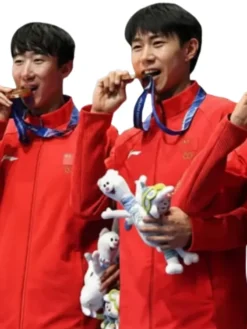 Winter Olympics Opening Ceremony Team China Red Jacket