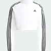 Women’s Teamgeist Adicolor Cropped Track White Jacket