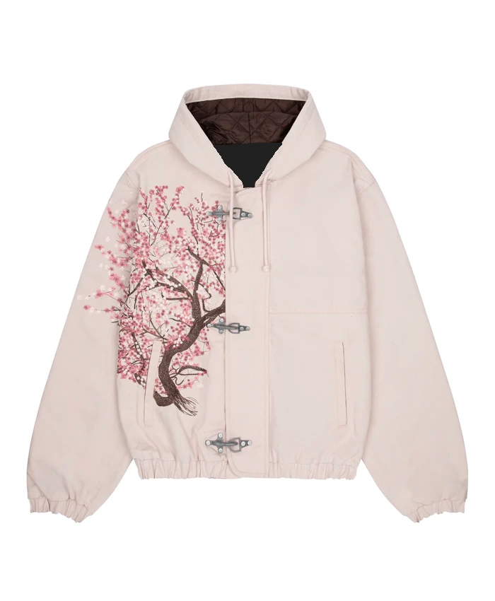 Workwear Blossom Pink Fleece Jacket