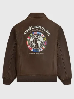 World’s ALD Borough Leather Flight Jacket