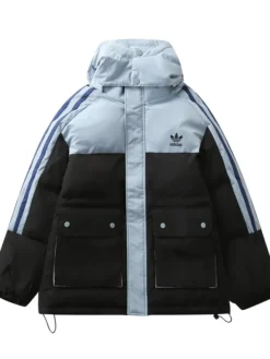 adidas puffer hooded jacket