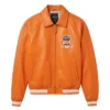 avirex icon bomber leather jacket