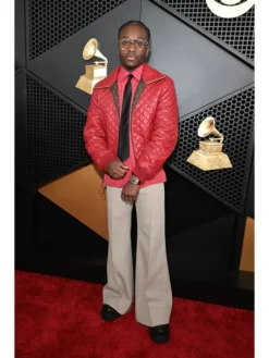 miles caton grammy awards 2026 red jacket