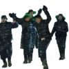 winter olympics 2026 brazil black puffer jacket