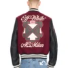 AC Milan x OFF White 2026 Varsity Jacket