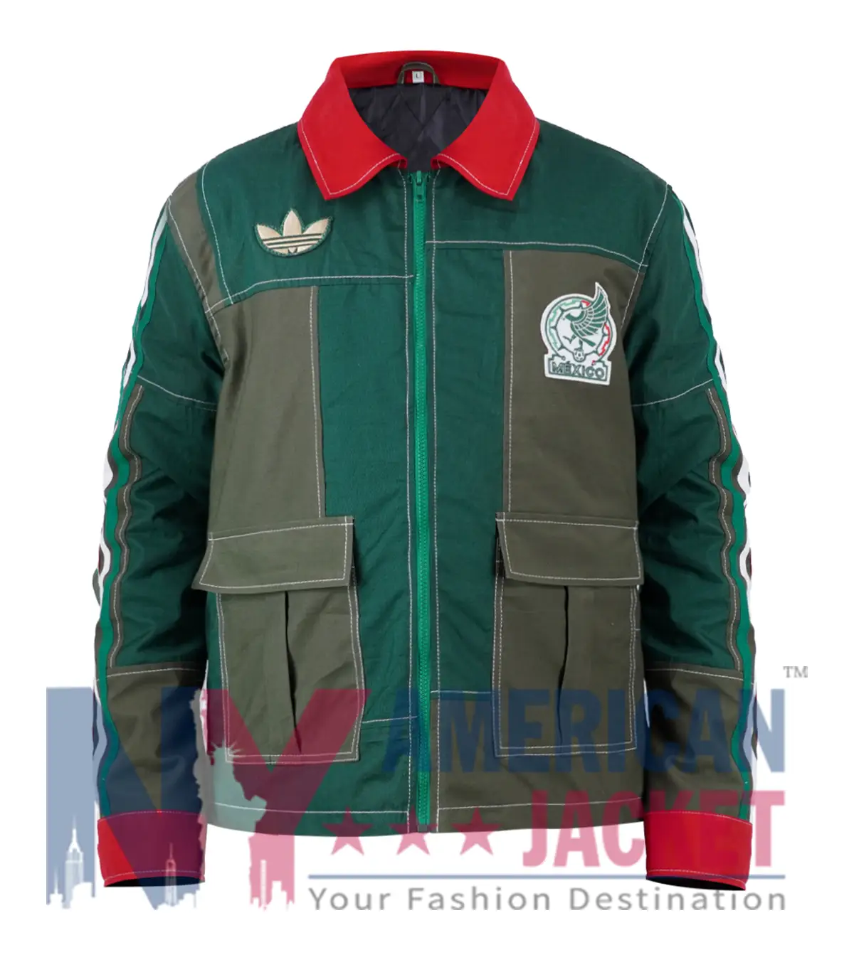 Adidas Mexico Worker Green Jacket