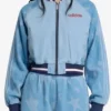 Adidas SST Denim Graphic Bomber Varsity Jacket