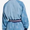 Adidas SST Denim Graphic Varsity Bomber Jacket