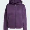 Adidas Z.N.E. Full-Zip Aurora Plum Hoodie