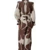 African Daisy Trench Crop Jacket