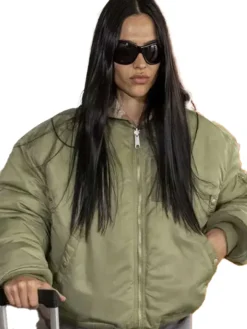 Amelia Gray NYFW 2026 Bomber Jacket