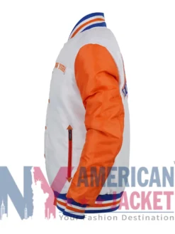 Anne Hathaway NY Knicks Varsity Jacket