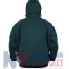 Back view of Brazil World Cup 2026 Mesh Anthem Jacket featuring breathable green mesh fabric and athletic design