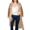 Bailee Madison NYFW 2026 Shearling Coat