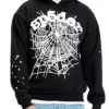 Black And White Sp5der Hoodie