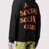 Black Anti Social Paranoid Social Club Hoodie