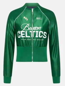 Boston Celtics Off Season x Cropped NBA Track Jacket