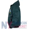 Brazil World Cup 2026 Green Anthem Jacket with YKK zipper closure, rib-knitted cuffs, and full sleeves