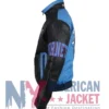 Charlotte Hornets Vintage Leather Zipper Jacket