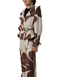 Daisy African Trench Crop Jacket