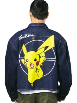 Denim Pokémon Pikachu Jacket