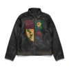 Denim Tears Leather Libertas Crest Jacket