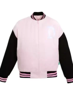 Disneyland Pink Mickey Mouse Varsity Jacket