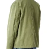 Don Gilet Death in Paradise Cotton Jacket Green