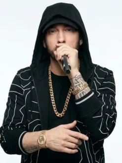 Eminem Antivenom Black Graphic Hoodie Jacket