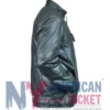 Ethan Waxed Distressed Leather Cafe Racer Green Jacket