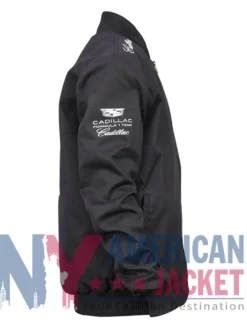 F1 Cadillac Black Bomber Racing Jacket