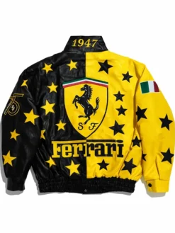Ferrari Enzo F1 Leather Jacket