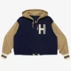 Human Made Hooded Navy Jacket