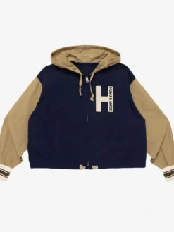 Human Made Hooded Navy Jacket