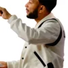 John Legend The Voice S29 White Varsity Jacket