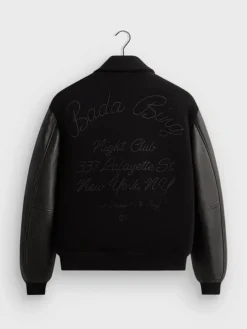 KITH x The Sopranos Black Varsity Jacket