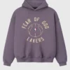 Lakers Fear of God x Barkley L. Hendricks 90’s Purple Hoodie
