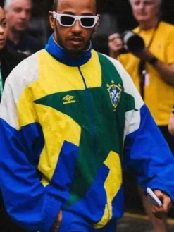 Lewis Hamilton Track Brazil Jacket