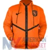 Men Nike Dri-FIT World Cup 2026 Netherland Anthem orange track jacket front view