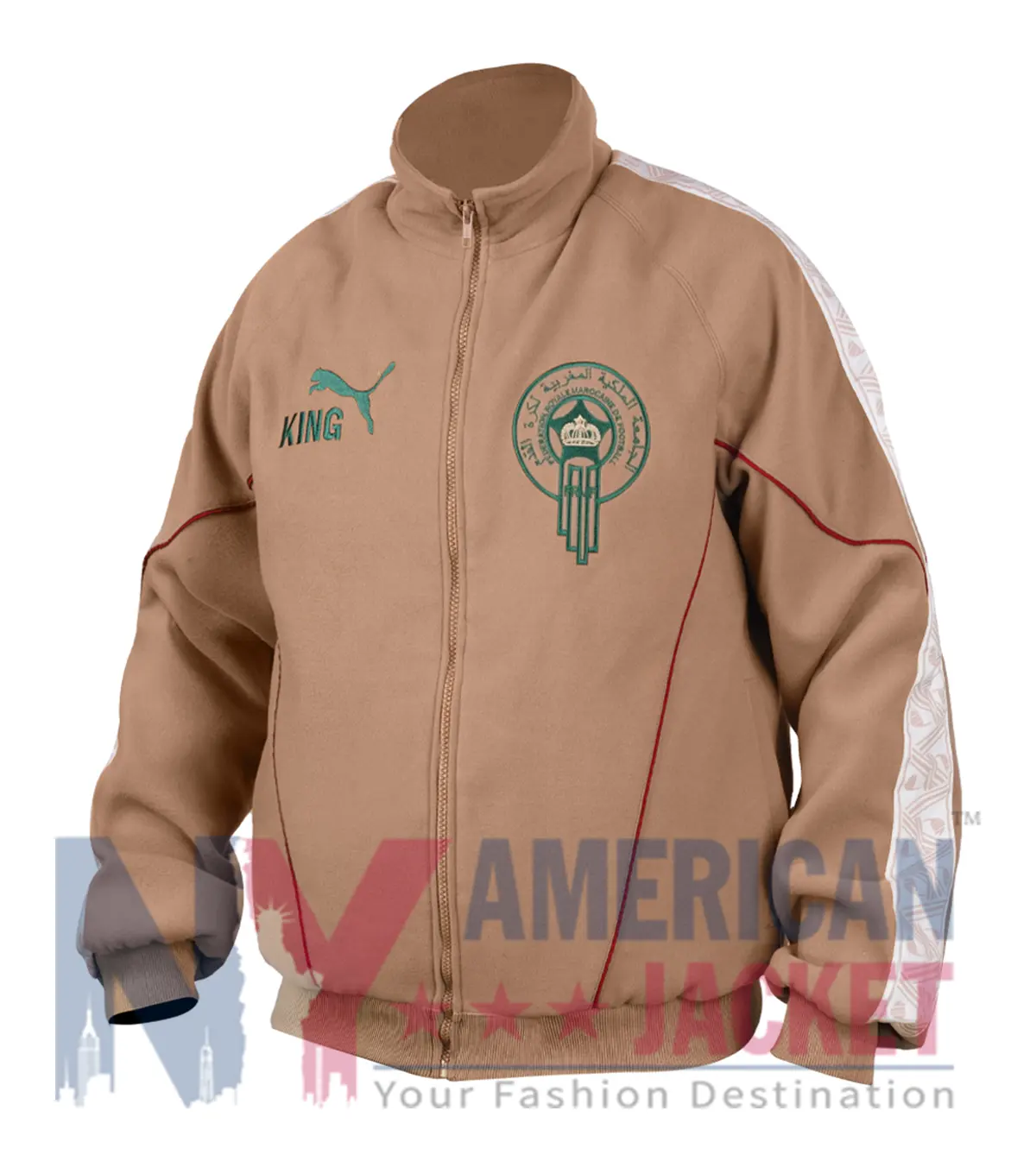 Morocco Anthem World Cup 2026 Jacket View