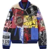 Multipatch Varsity Off White Jacket
