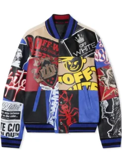 Multipatch Varsity Off White Jacket
