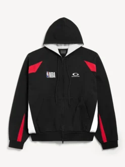 NBA x Balenciaga Oversized Zip-Up Hoodie